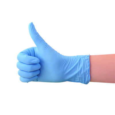 Latex Free Disposable Blue Nitrile Vinyl Synthetic Gloves 10Boxes/carton